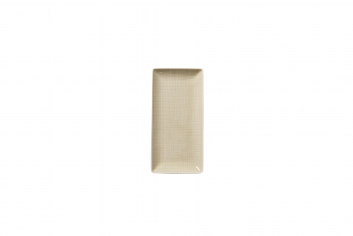 MESH bread plate rectangle 20 x 10 cm, cream 