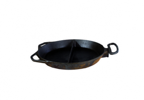 big pan for stove divided  Ø 80 cm 
