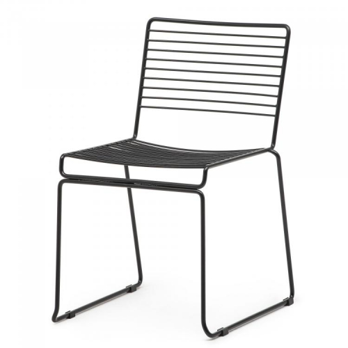 chair GRID, black 
