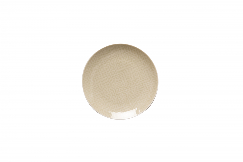 MESH dessert-/medium sized plate Ø 21 cm, cream 