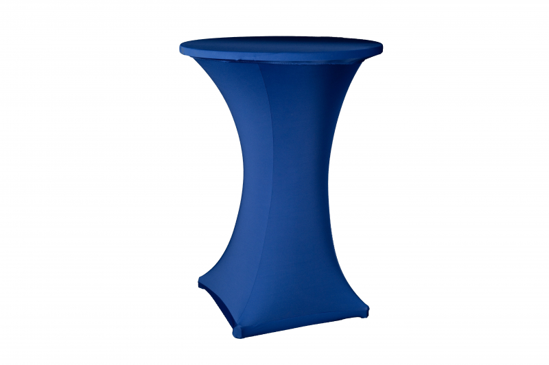 stretch cover for bar table, blue 