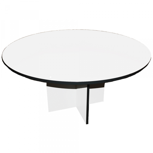 table BRIDGE ROUND, white, Ø 150 cm 