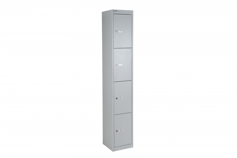 locker pillar, 4 compartments 