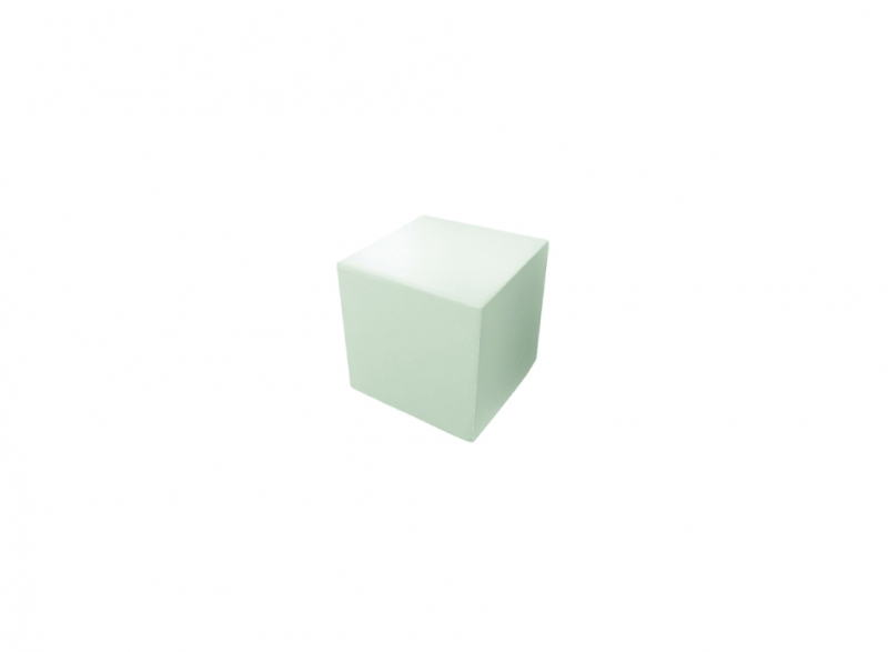 seat cube, white 