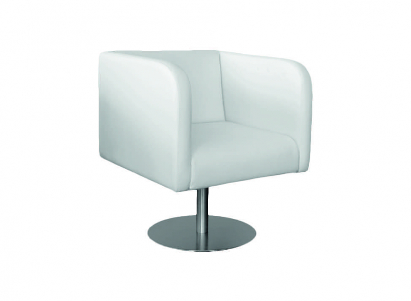 cocktail chair, white 