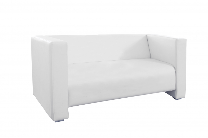 sofa Q3, white (3 seater) 