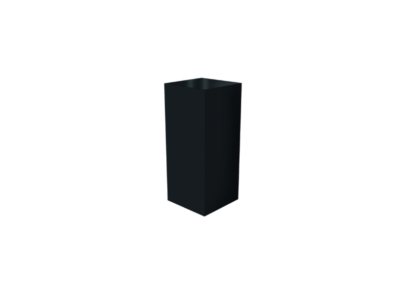 deco plinth 50, black 