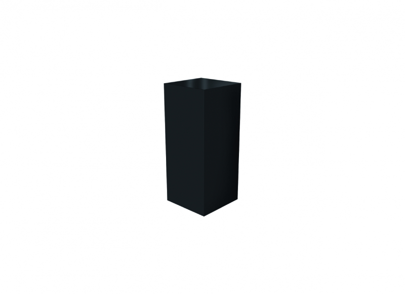 deco plinth 45, black 