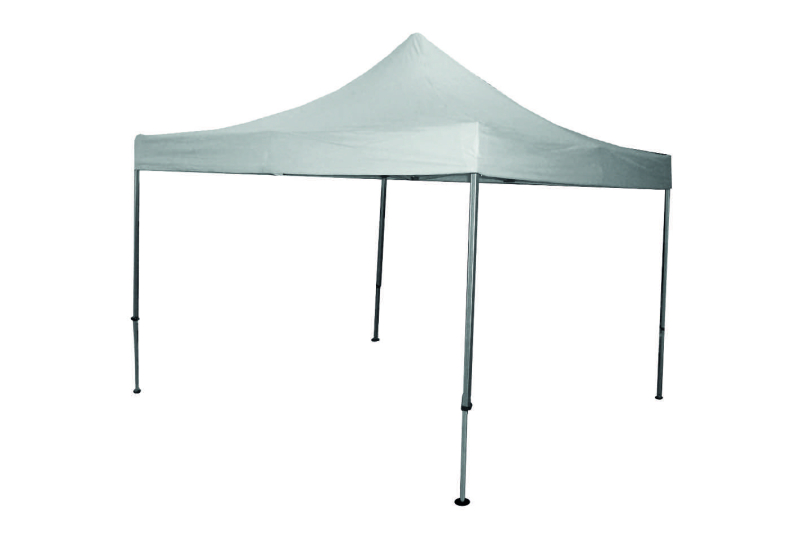 Faltpavillon GRANDE, weiß, 400 x 400 cm 
