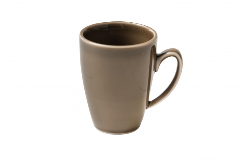 MESH mokka cup, non stackable, walnut 