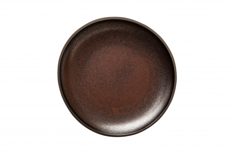 JUNTO plate Ø 16 cm, bronze 