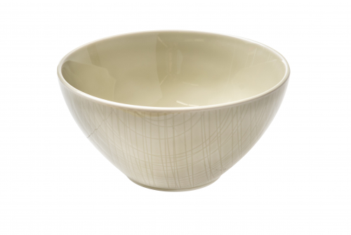 MESH pasta bowl/ramen bowl Ø 18 cm, cream 