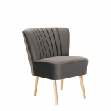 cocktail chair RETRO, dark grey 