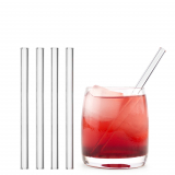 glass drinking straw 10 cm 