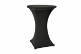 stretch cover for bar table, black 