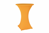 stretch cover for bar table, yellow 