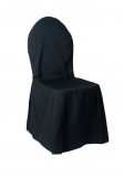 cover for banquet chair, black (ironed) 