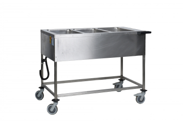 mobile bain-marie for 3 x 1/1 GN 