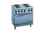 electric cooker with oven 2/1G N, 4 ranges 