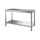 Work table small, stainless steel 