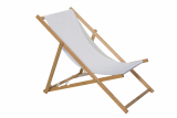 deck chair, white 