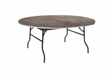 banquet table, round Ø 180 cm, for 10 persons 
