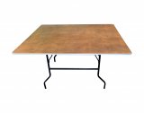 banquet table 122 x 122, square, hinged 