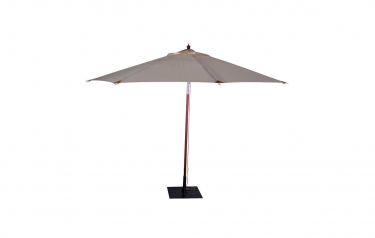 parasol, nature, round Ø 350 cm, incl. base 