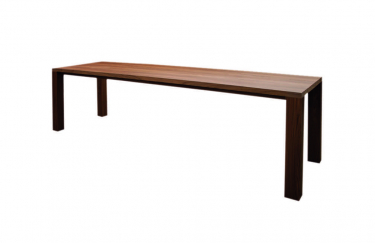 table ZEBRANO, walnut veneer 