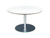 dinner table WHITE, round Ø 120 cm 