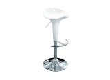 barstool ZARA, white, height-adjustable 