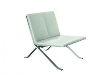 lounge chair X, white 