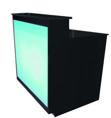 counter SQUARE, black 