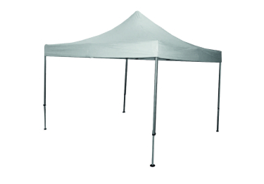 Faltpavillon GRANDE, weiß, 400 x 400 cm 